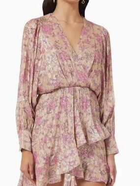 PINKO Alma 1 Floral Wrap Dress